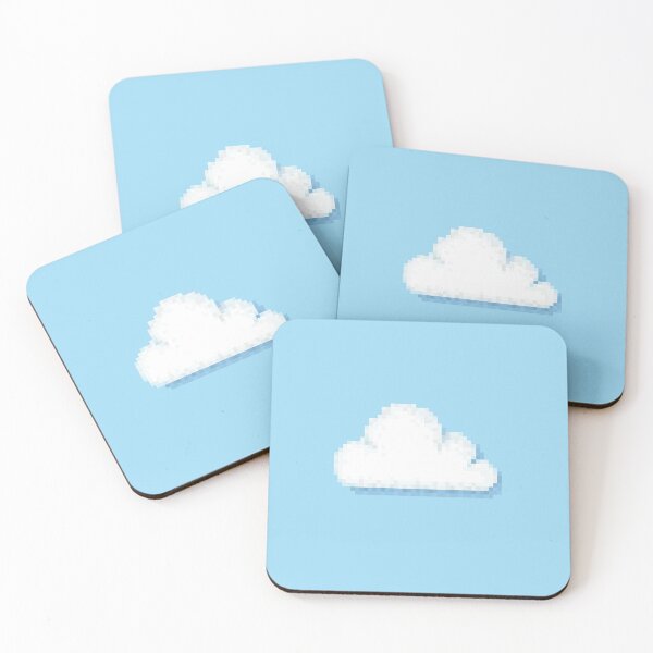 Item preview, Single Retro Pixel Cloud 90s  Weather Icon designed and sold by 8BitTrip.