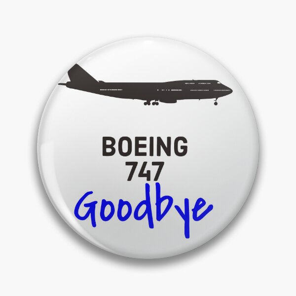 Item preview, Boeing 747 goodbye blue designed and sold by kacangisorkali.
