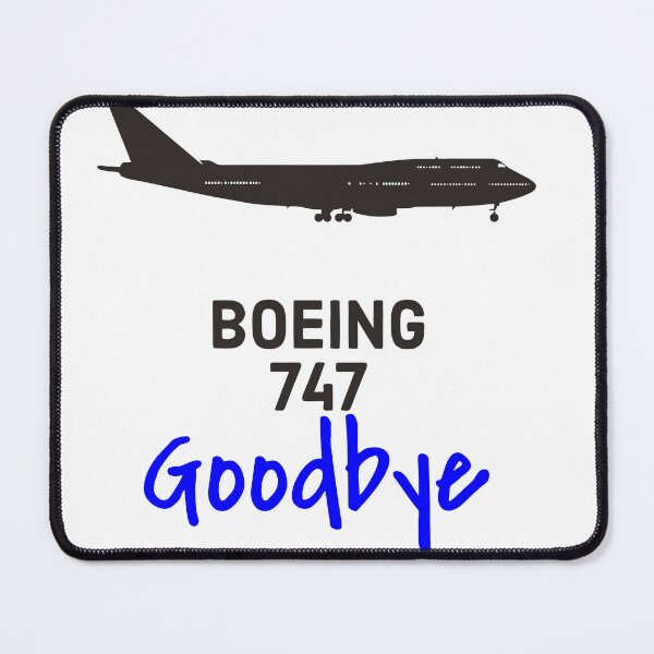 Item preview, Boeing 747 goodbye blue designed and sold by kacangisorkali.