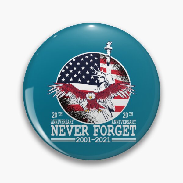 Item preview, 911 20th Anniversary Never Forget Patriot Day   designed and sold by LunarGlamUS.