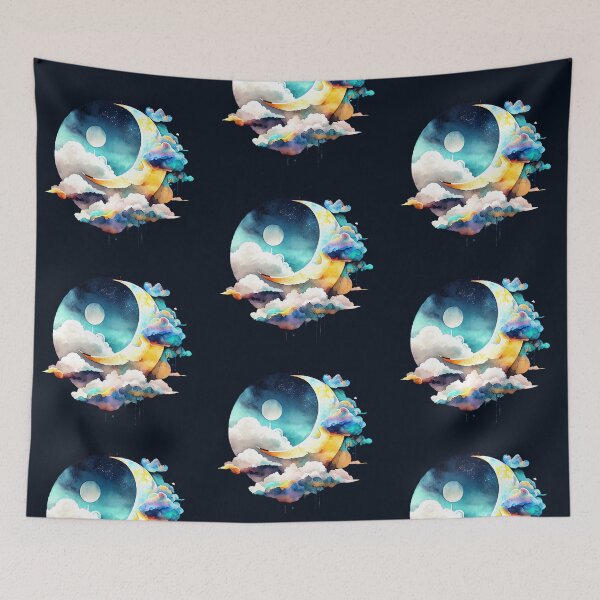 Item preview, Rainbow Moon designed and sold by KOTOdesign.