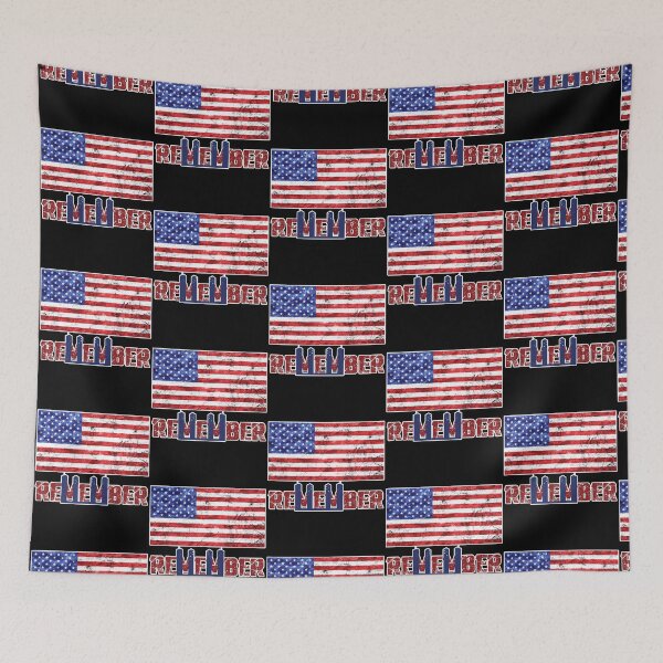 Item preview, 911 Memorial Remember Patriot Day With USA Flag   designed and sold by LunarGlamUS.