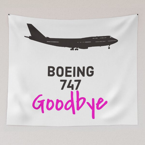Item preview, Boeing 747 goodbye pink designed and sold by kacangisorkali.