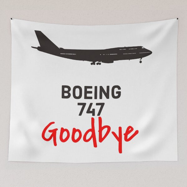 Item preview, Boeing 747 goodbye red designed and sold by kacangisorkali.