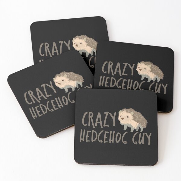 Item preview, Crazy Hedgehog guy designed and sold by jazzydevil.