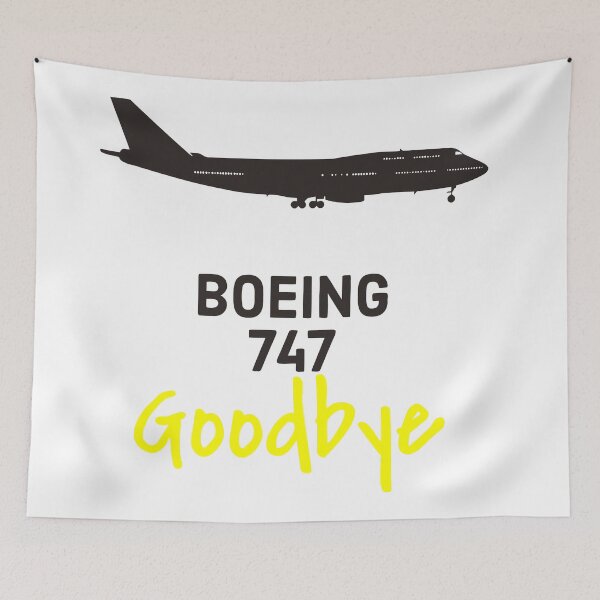 Item preview, Boeing 747 goodbye yellow designed and sold by kacangisorkali.