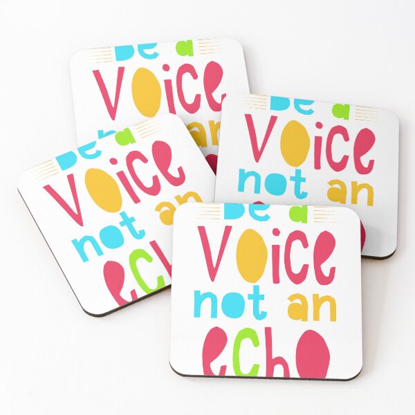 Item preview, Be A Voice Not An Echo designed and sold by SpotWarehouse.