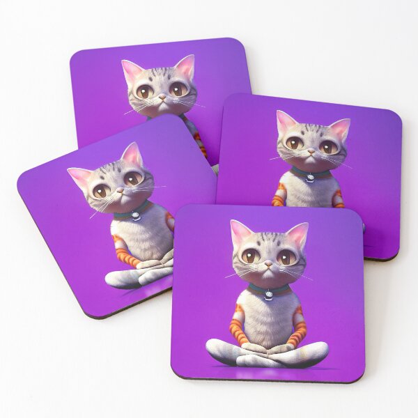 Item preview, Yoga Cat designed and sold by Alcaselzer.