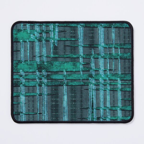 Item preview, Abstract metal pattern blue designed and sold by Xarah.