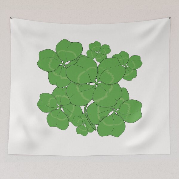 Item preview, Lucky Four Leaf Clover Bunch designed and sold by CreativeDraws42.