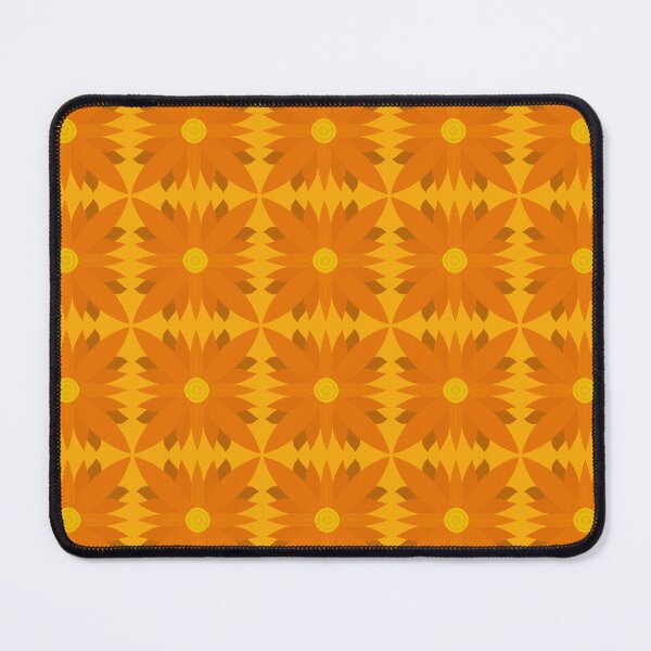 Item preview, orange flower pattern designed and sold by Befcreates.