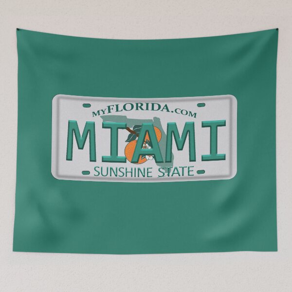 Item preview, Sunshine State, Florida Plate Number, Miami  designed and sold by levsal.