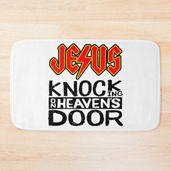 Item preview, Jesus; Knocking on Heaven Door; designed and sold by StickerApe.