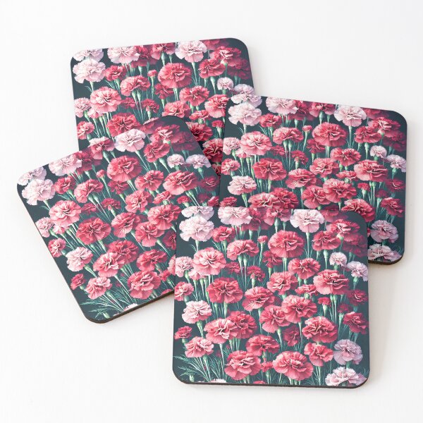 Item preview, January Carnations designed and sold by FamiliarPufferfish.