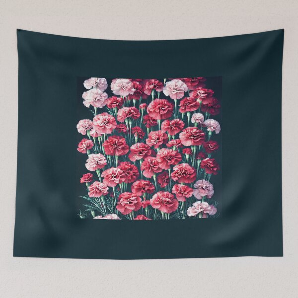 Item preview, January Carnations designed and sold by FamiliarPufferfish.