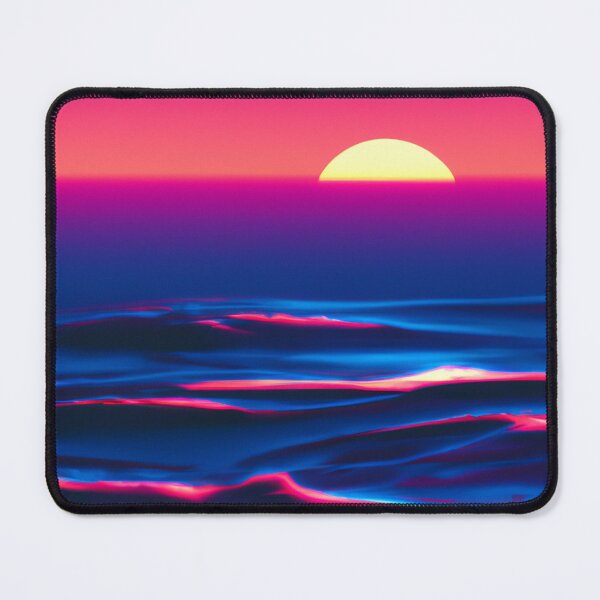 Item preview, Happiness is the Blood Moon setting over a beach. designed and sold by Chris Purdy.