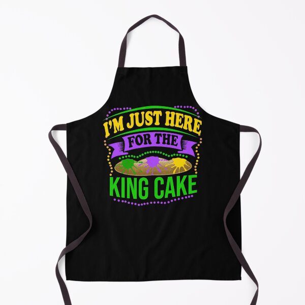 Item preview, Im Just Here For The King Cake - Mardi Gras designed and sold by Meliafroggy.