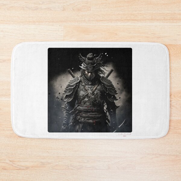 Item preview, Portrait in Ink Splash of Samurai Warrior - 10 designed and sold by Mitch-Angelo.