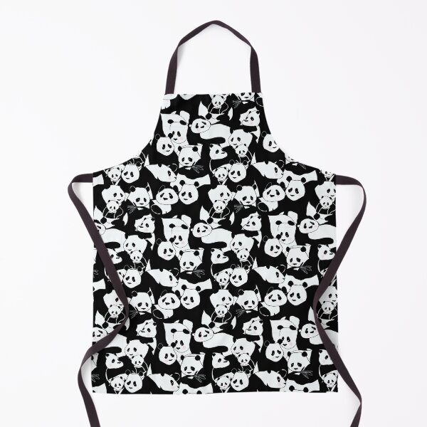 amantes de los pandas Delantal