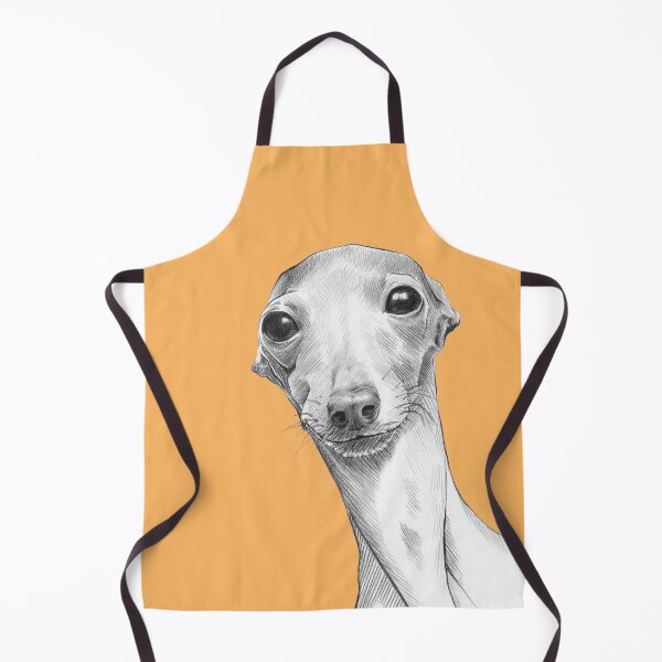 Item preview, Italian Greyhound Dog Portrait Cute Funny Sketch Art designed and sold by edrawings38.