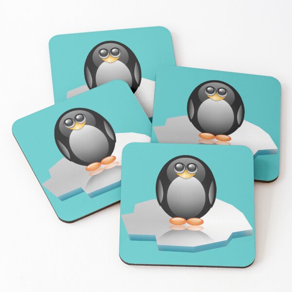 Item preview, Penguin on the ice designed and sold by UA-Shirts.