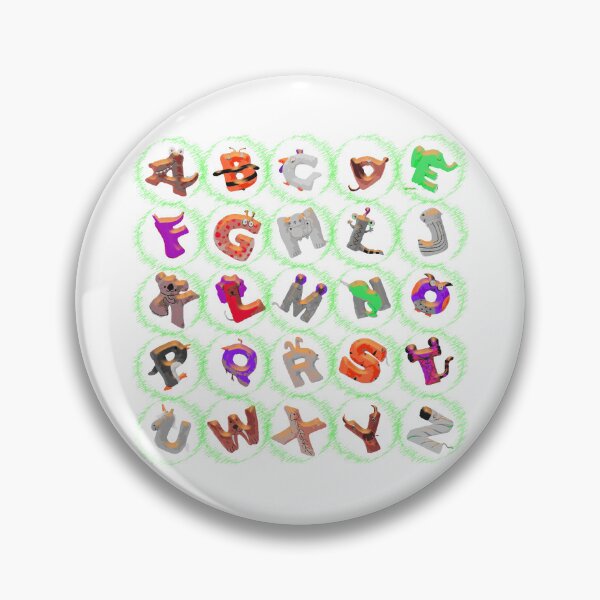 Alphabet Lore Pins and Buttons for Sale