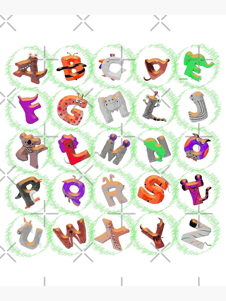 Alphabet Lore But Everyone Baby Alphabet - Monster-Evil-Baby