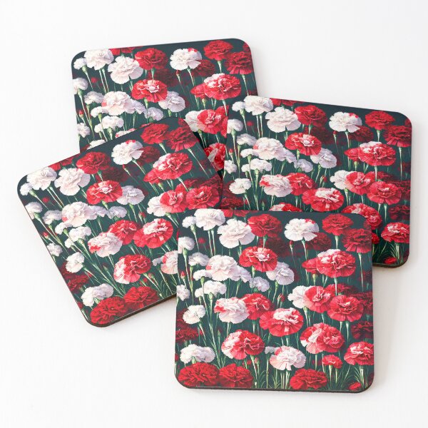 Item preview, Carnations for January designed and sold by FamiliarPufferfish.