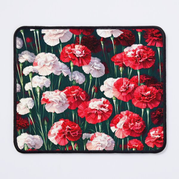 Item preview, Carnations for January designed and sold by FamiliarPufferfish.