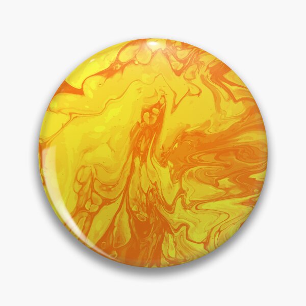 Artikelvorschau, Vivid Orange Palette 4 Marble Fluid Art entworfen und verkauft von Janzay.