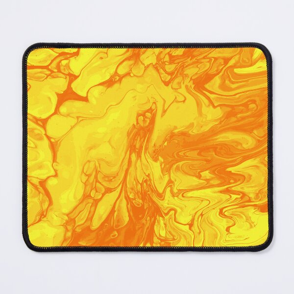 Artikelvorschau, Vivid Orange Palette 4 Marble Fluid Art entworfen und verkauft von Janzay.
