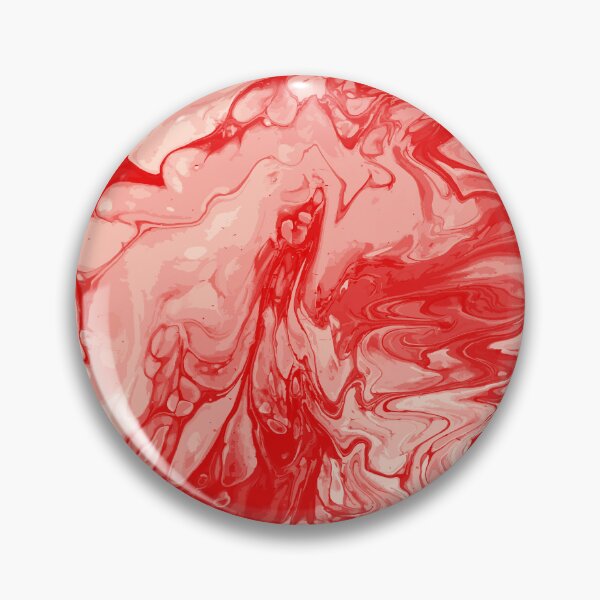 Artikelvorschau, Vivid Orange Palette 5 Marble Fluid Art entworfen und verkauft von Janzay.
