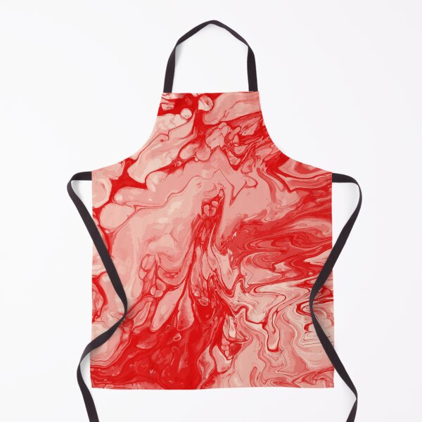 Aperçu de l'œuvre Vivid Orange Palette 5 Marble Fluid  Art  créée et vendue par Janzay.