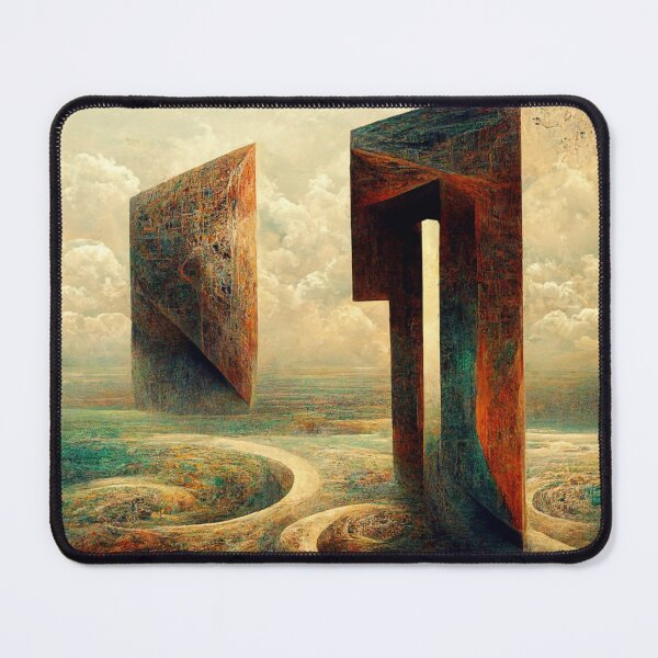 Item preview, Abstract futuristic colorful rock landscape. designed and sold by Maniock.