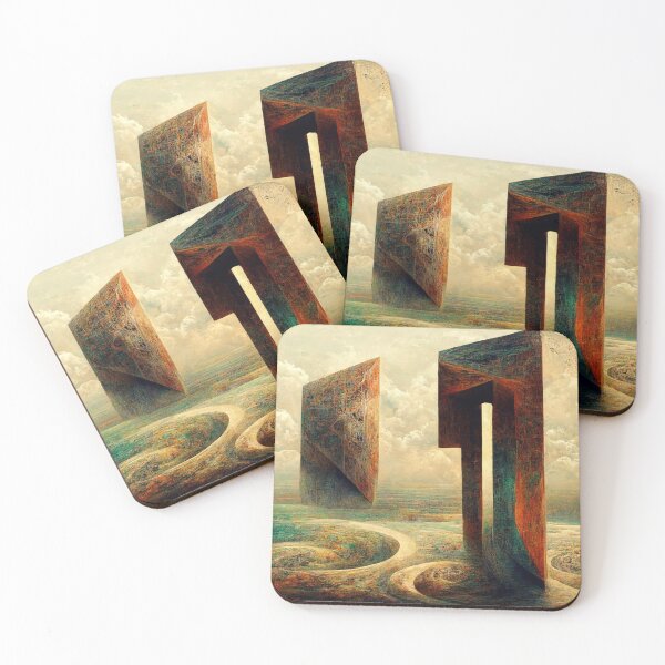 Item preview, Abstract futuristic colorful landscape. designed and sold by Maniock.