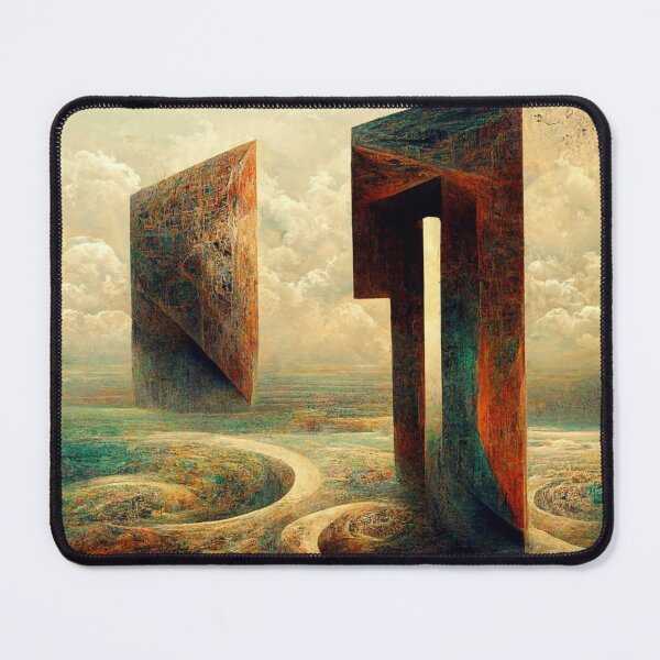 Item preview, Abstract futuristic colorful landscape. designed and sold by Maniock.