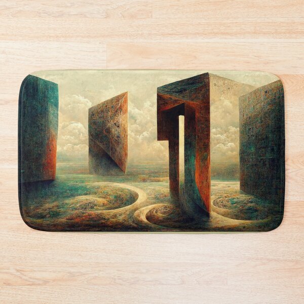 Item preview, Abstract futuristic colorful landscape. designed and sold by Maniock.