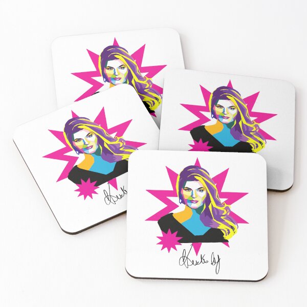 Artikelvorschau, Kirstie Alley R.I.P Vintage Retro Signature Schauspielerin Legend Art entworfen und verkauft von BrentZimmerman.