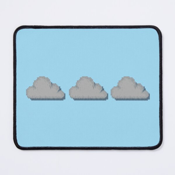 Item preview, Retro Pixel Grumpy Cloud Weather Icon Design designed and sold by 8BitTrip.