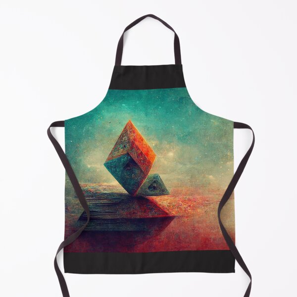 Item preview, Abstract futuristic colorful landscape stone. designed and sold by Maniock.