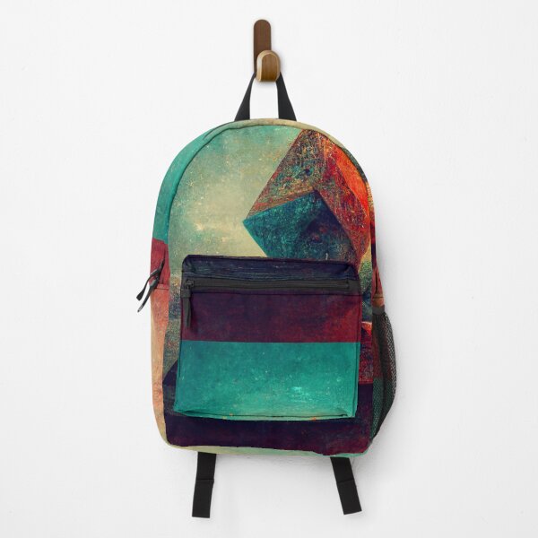 Item preview, Abstract futuristic colorful landscape stone. designed and sold by Maniock.
