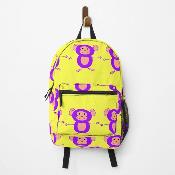 Item preview, Smiling Monkey - Purple designed and sold by Georg3e.