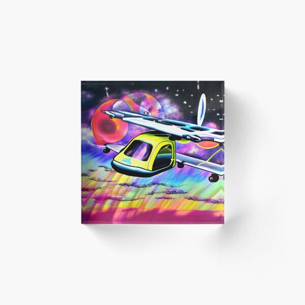 Item preview, Psychedelic Flying Taxi designed and sold by AltenborgMedia.