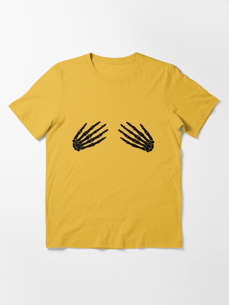 BlackAnatomical Hands Cupping Boobs Essential T-Shirt for Sale by