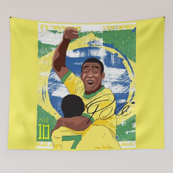 Item preview, O Rei Pelé - Pele Brazil The King designed and sold by TRUE-FANS.