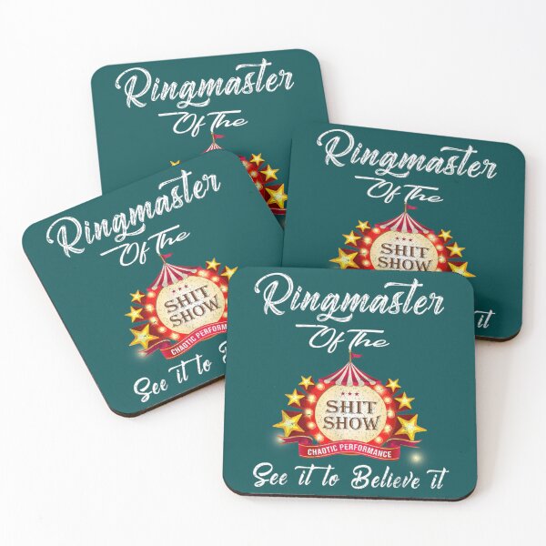 Item preview, Ringmaster Of The Shitshow  designed and sold by MaharajiShop.