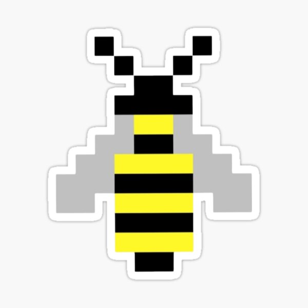 Item preview,  Pixel art bee designed and sold by Gala-life1.