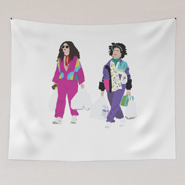 Item preview, Funny Retro Broad City Awesome Great Ilana And Abbi Stylish Ideas Great Impact designed and sold by CratchGraphic.