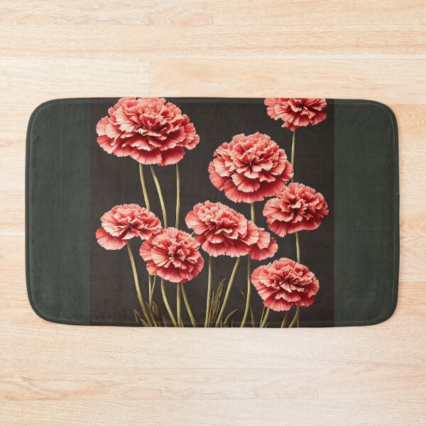 Item preview, January Carnations designed and sold by FamiliarPufferfish.