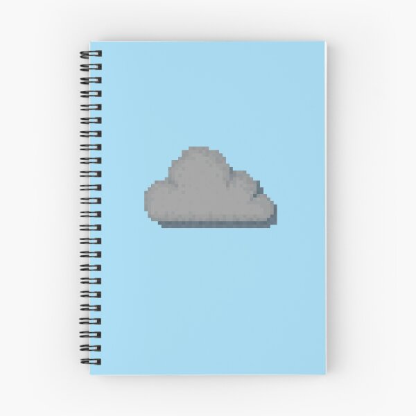 Item preview, Retro Pixel Art Gloomy Cloud Design designed and sold by 8BitTrip.